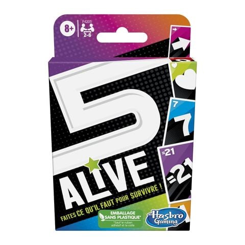 Jeux De Societe - Five Alive - Jeu De Cartes Five Alive